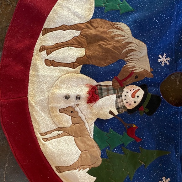 Western tree skirt - Picture 2 of 2